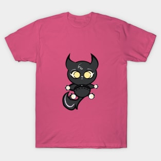 Cute black kitten Baby Maxwell anime style T-Shirt